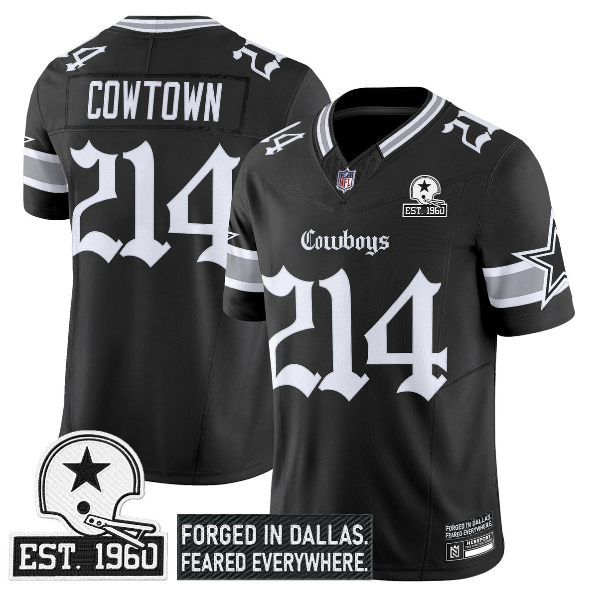 DAL 'Gothic Lone Star Edition' Vapor Limited Jersey