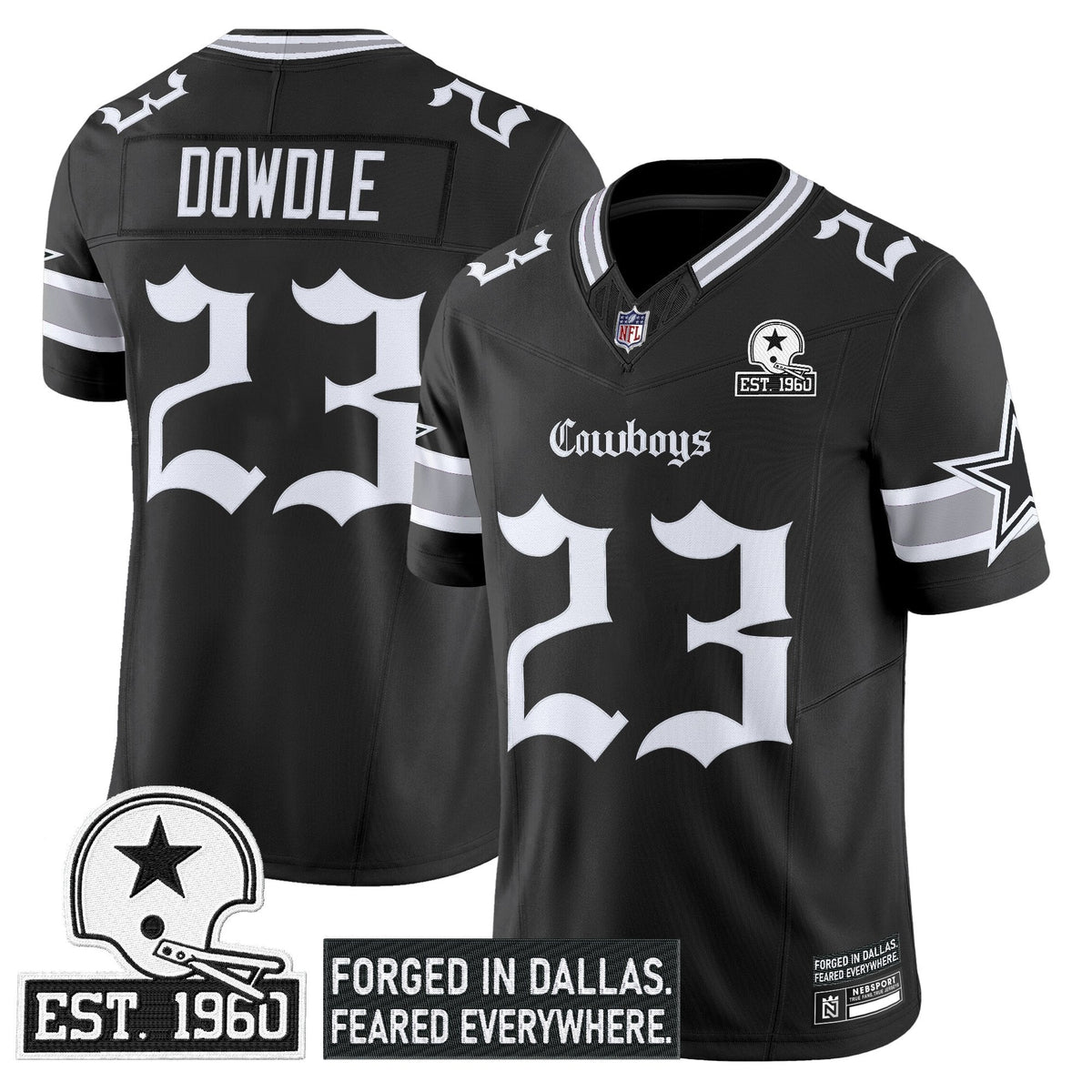 DAL 'Gothic Lone Star Edition' Vapor Limited Jersey