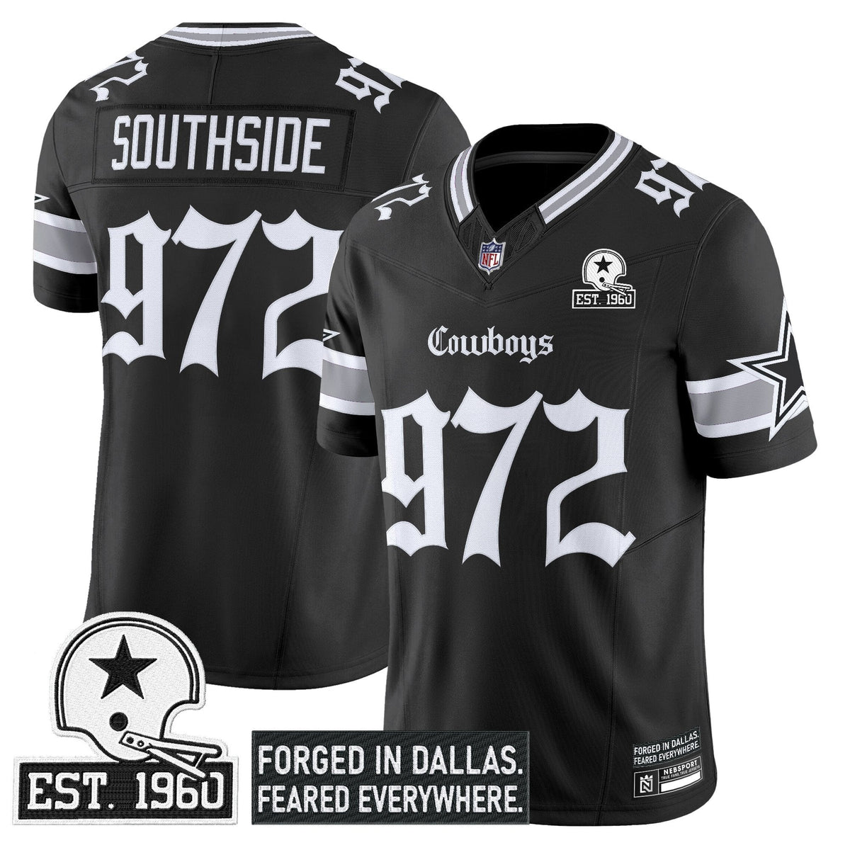 DAL 'Gothic Lone Star Edition' Vapor Limited Jersey