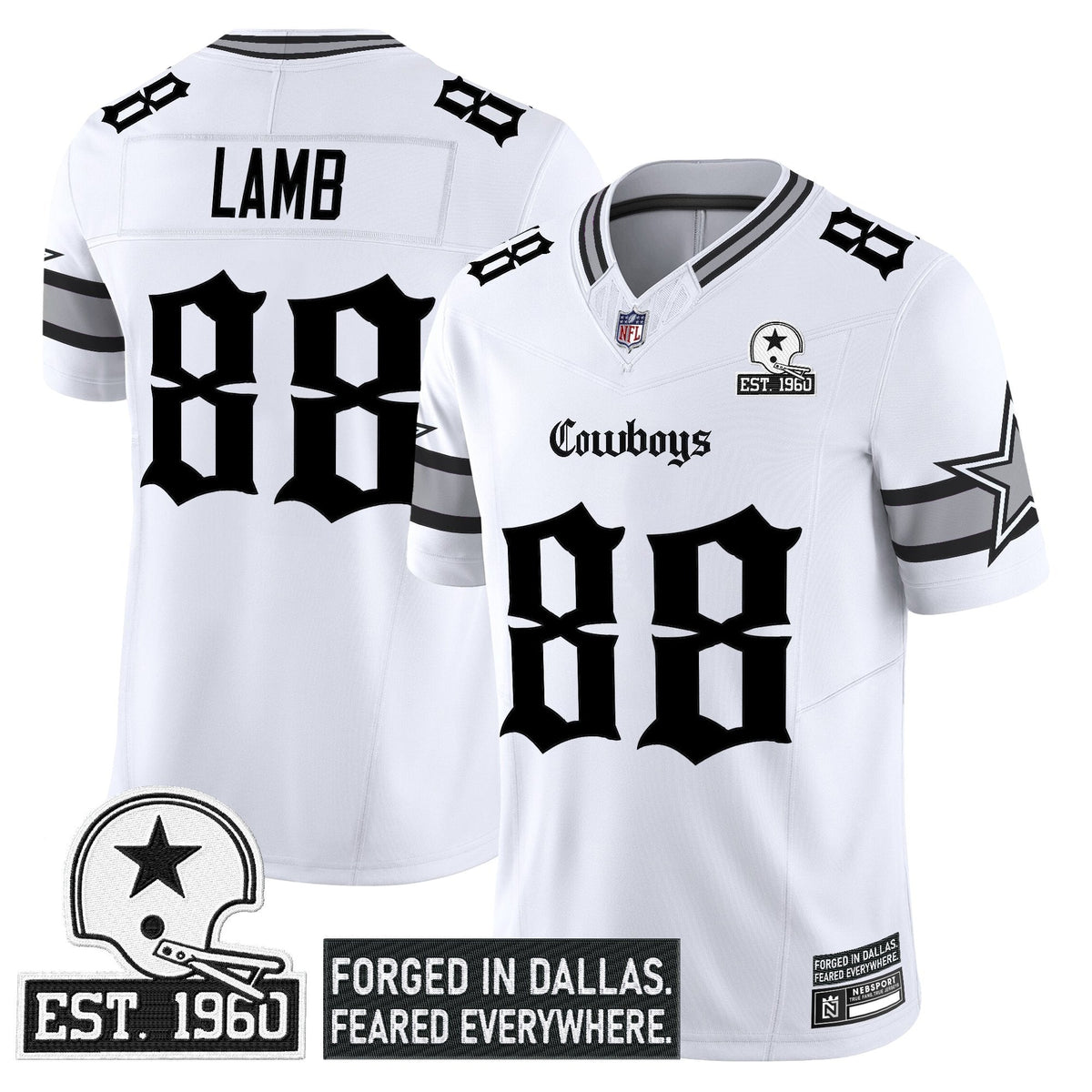 DAL 'Gothic Lone Star Edition' Vapor Limited Jersey