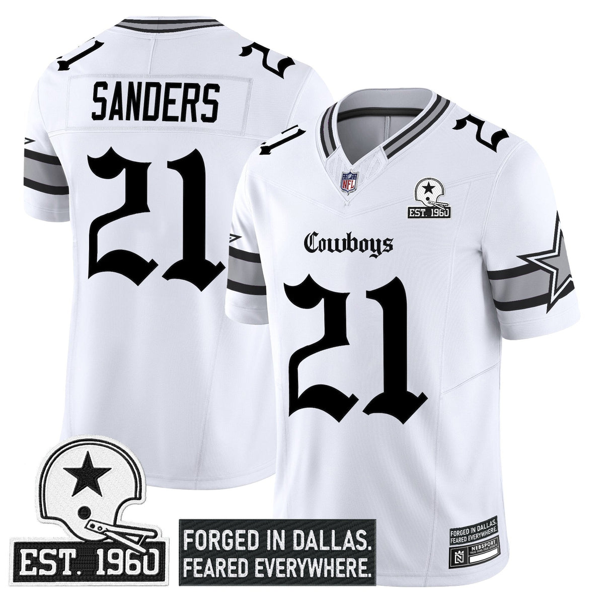 DAL 'Gothic Lone Star Edition' Vapor Limited Jersey