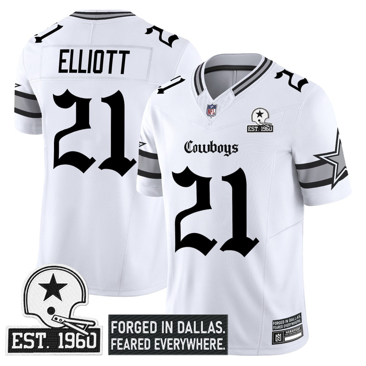DAL 'Gothic Lone Star Edition' Vapor Limited Jersey