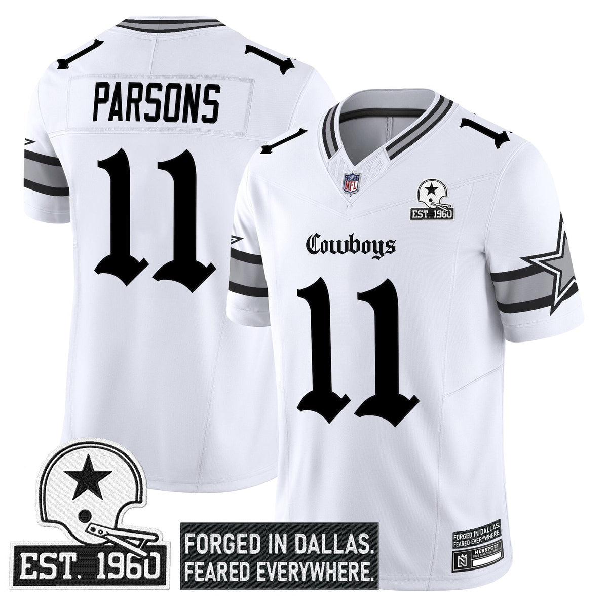 DAL 'Gothic Lone Star Edition' Vapor Limited Jersey