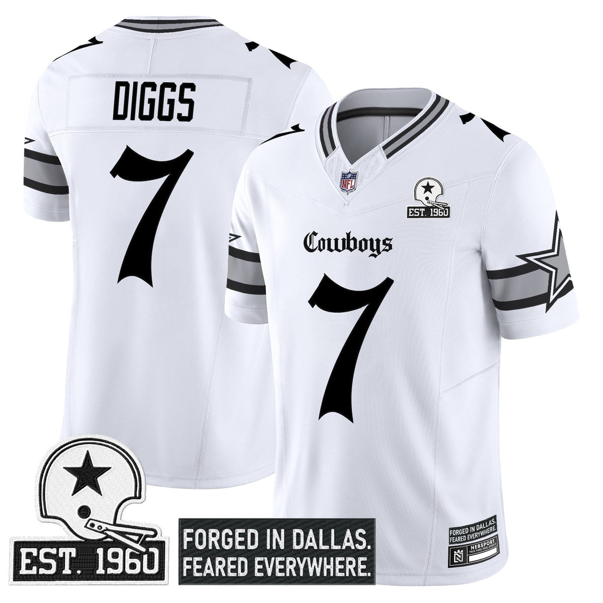 DAL 'Gothic Lone Star Edition' Vapor Limited Jersey