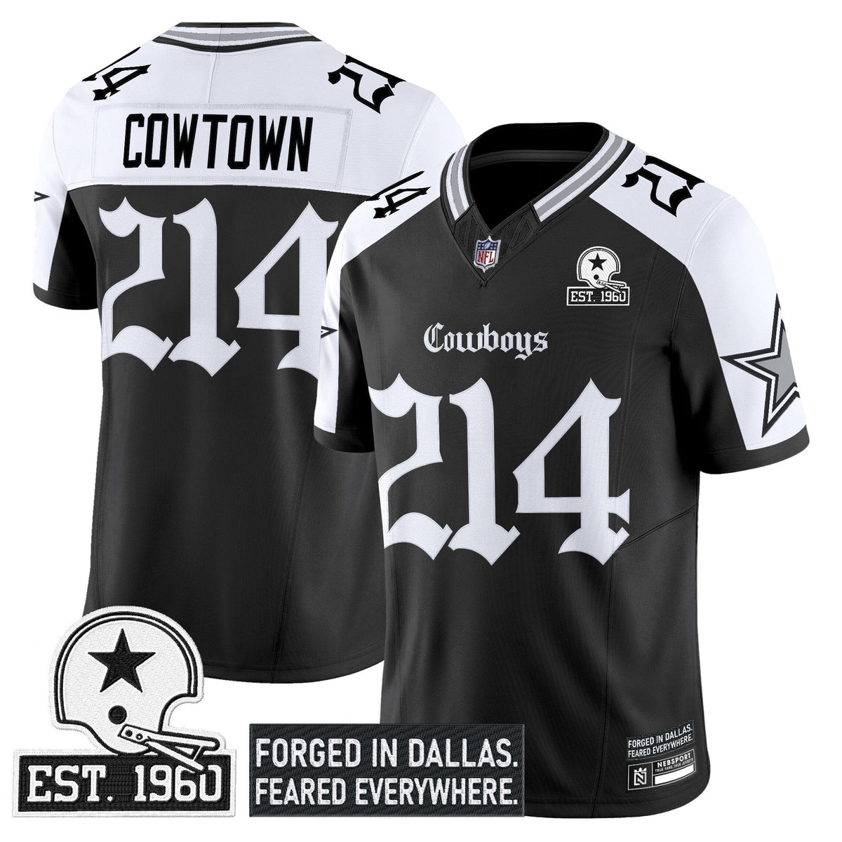DAL 'Gothic Lone Star Edition' Vapor Limited Jersey