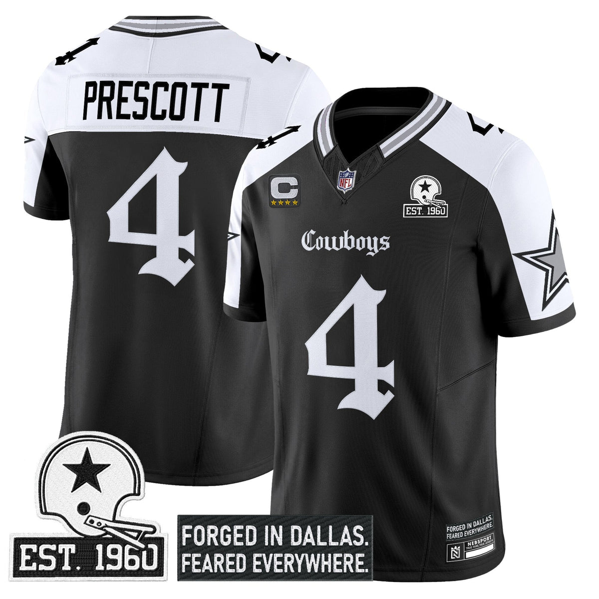 DAL 'Gothic Lone Star Edition' Vapor Limited Jersey