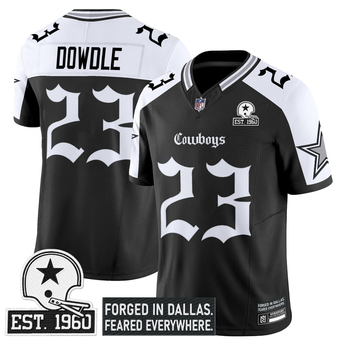 DAL 'Gothic Lone Star Edition' Vapor Limited Jersey