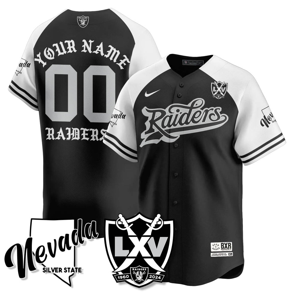 LVR Born x Raised Baseball Jersey - All Stitched