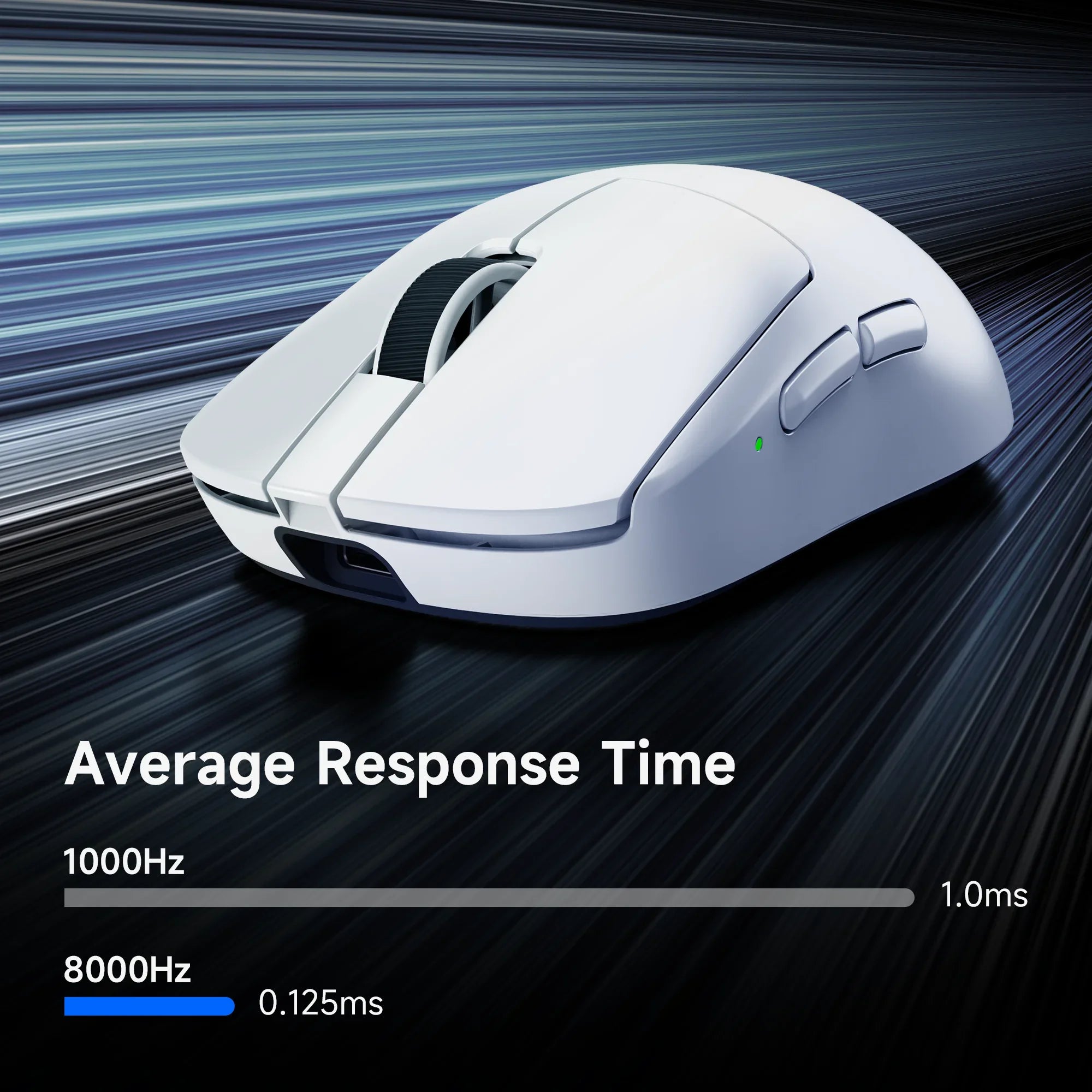MCHOSE A7V2 Ultra Plus eSports Game 3950TI Trimode Mouse 42000DPI Lightweight Double 8k Mouse Imported Super Glide Glass Coating