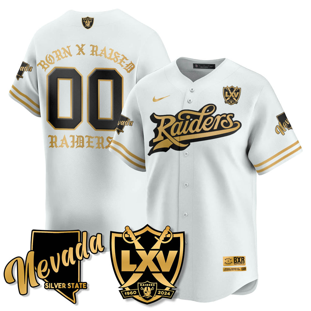 LVR Born x Raised Baseball Jersey - All Stitched
