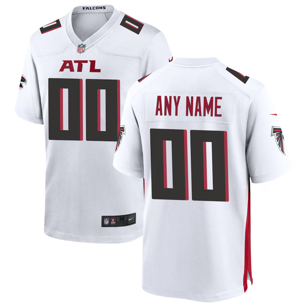 Custom Atlanta Falcons Jersey - White