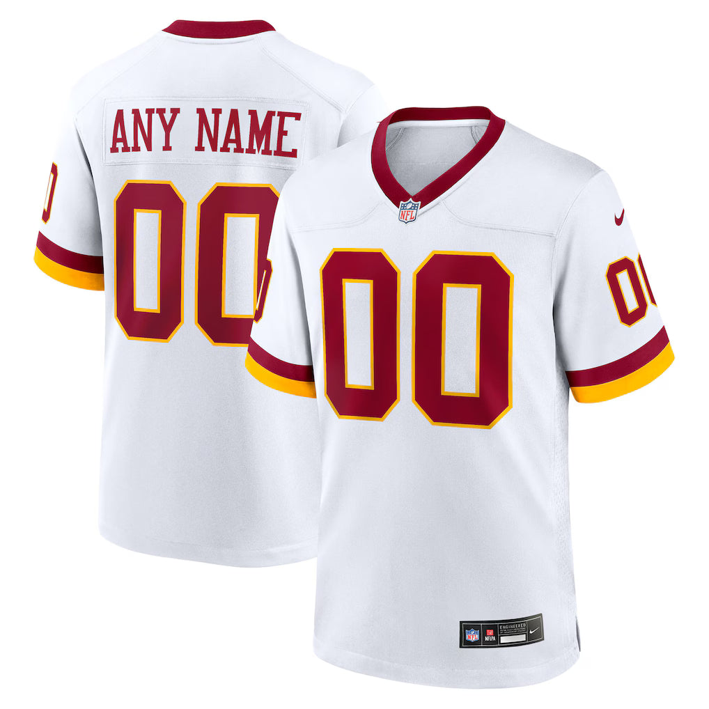 Custom Washington Commanders Super Bowl Era Jersey - White