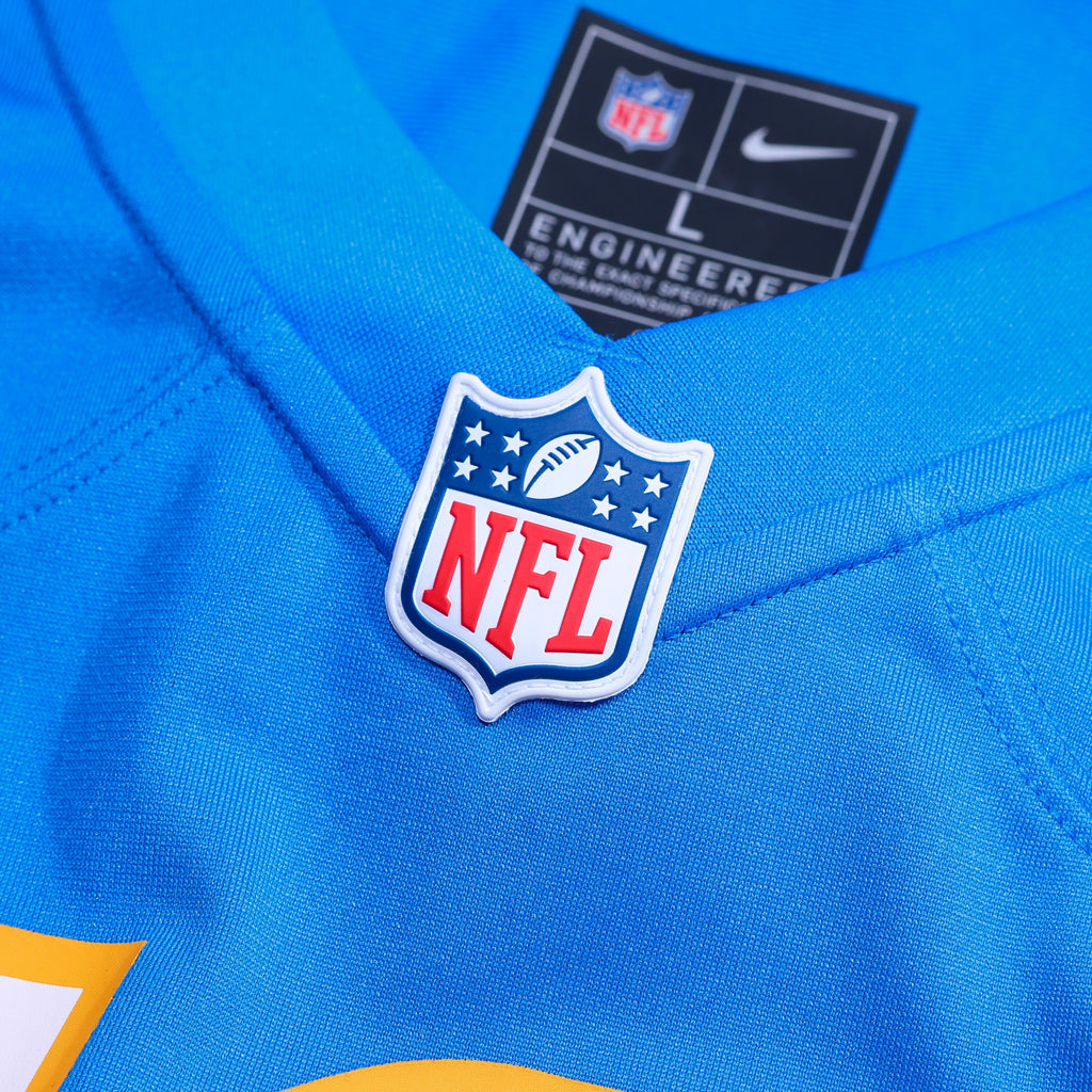 Men's Los Angeles Chargers Akheem Mesidor Nike Powder Blue 2026 Nfl Draft First Round Pick No 22 Team Game Jersey