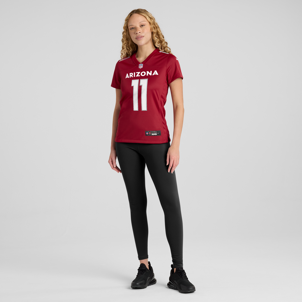 Women's Arizona Cardinals Larry Fitzgerald Nike Cardinal Team Retired Game Jersey