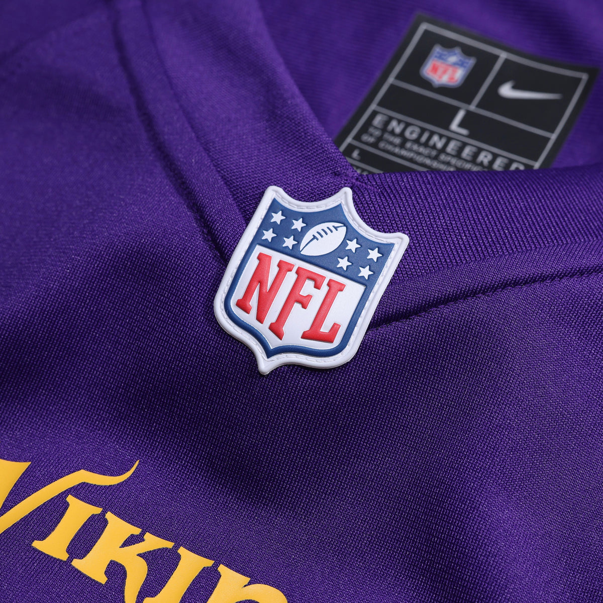 Men's Minnesota Vikings Caleb Banks Nike Purple 2026 Nfl Draft First Round Pick No 18 Team Game Jersey