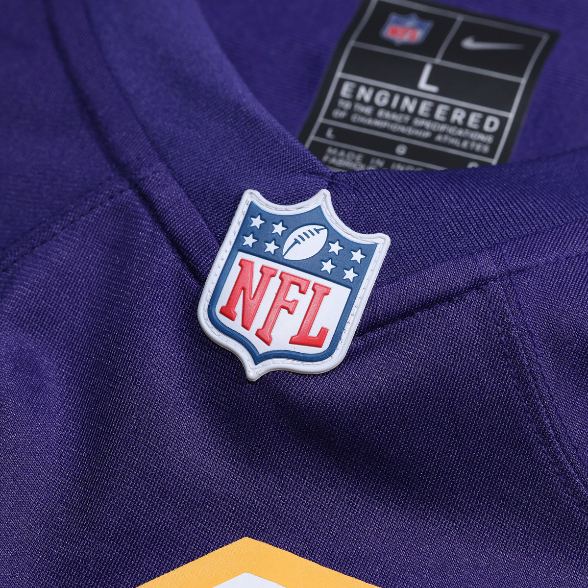 Men's Minnesota Vikings Adrian Peterson Nike Purple Alternate 2 Classic Retired Game Jersey