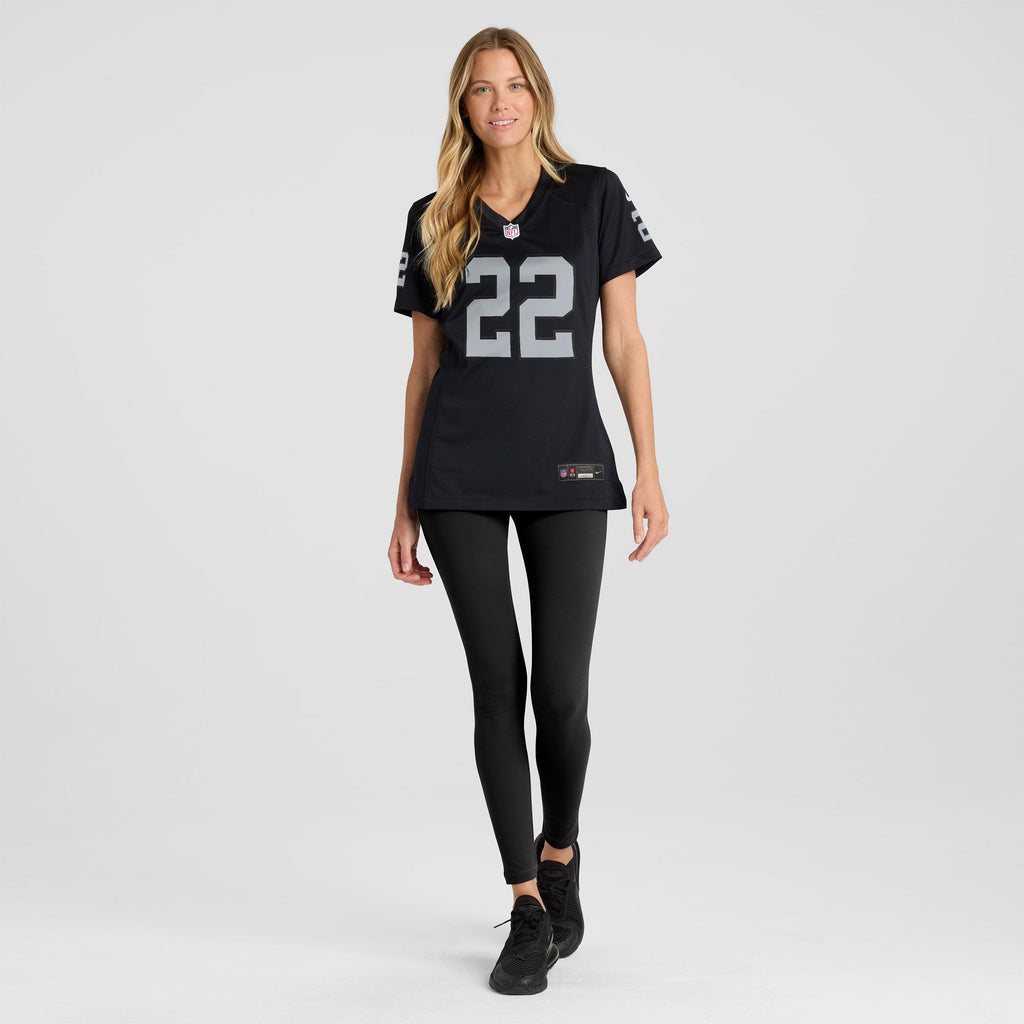 Women's Las Vegas Raiders Eric Stokes Nike Black Team Game Jersey