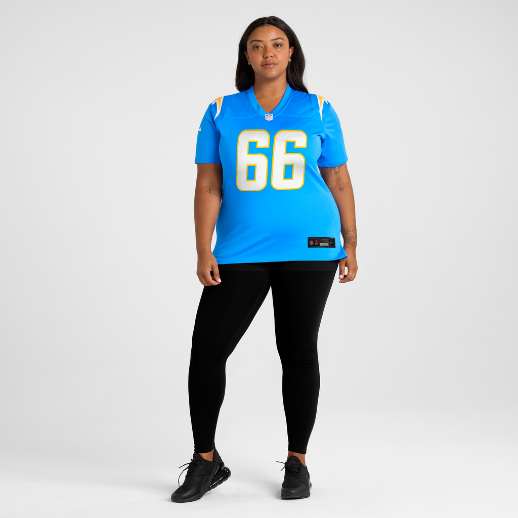 Women's Los Angeles Chargers Jake Slaughter Nike Powder Blue Team Game Jersey