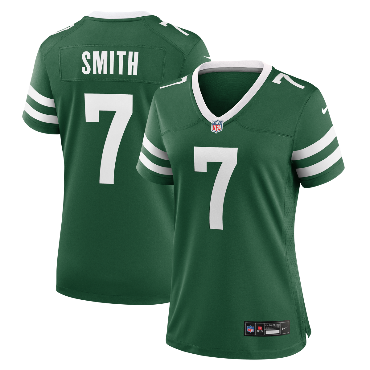 Women's New York Jets Geno Smith Nike Legacy Green Game Jersey