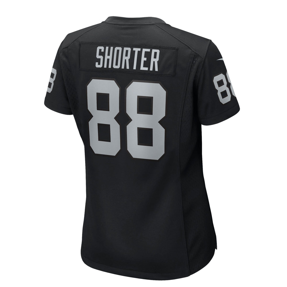 Women's Las Vegas Raiders Justin Shorter Nike Black Team Game Jersey