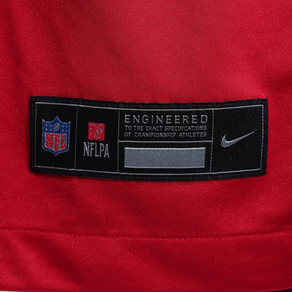 Men's San Francisco 49Ers Nike Scarlet 80Th Anniversary Custom Game Jersey