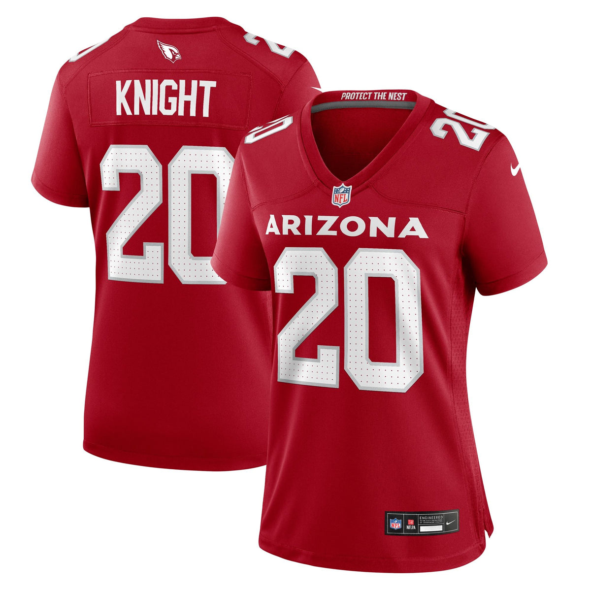 Women's Arizona Cardinals Zonovan Knight Nike Cardinal Team Game Jersey