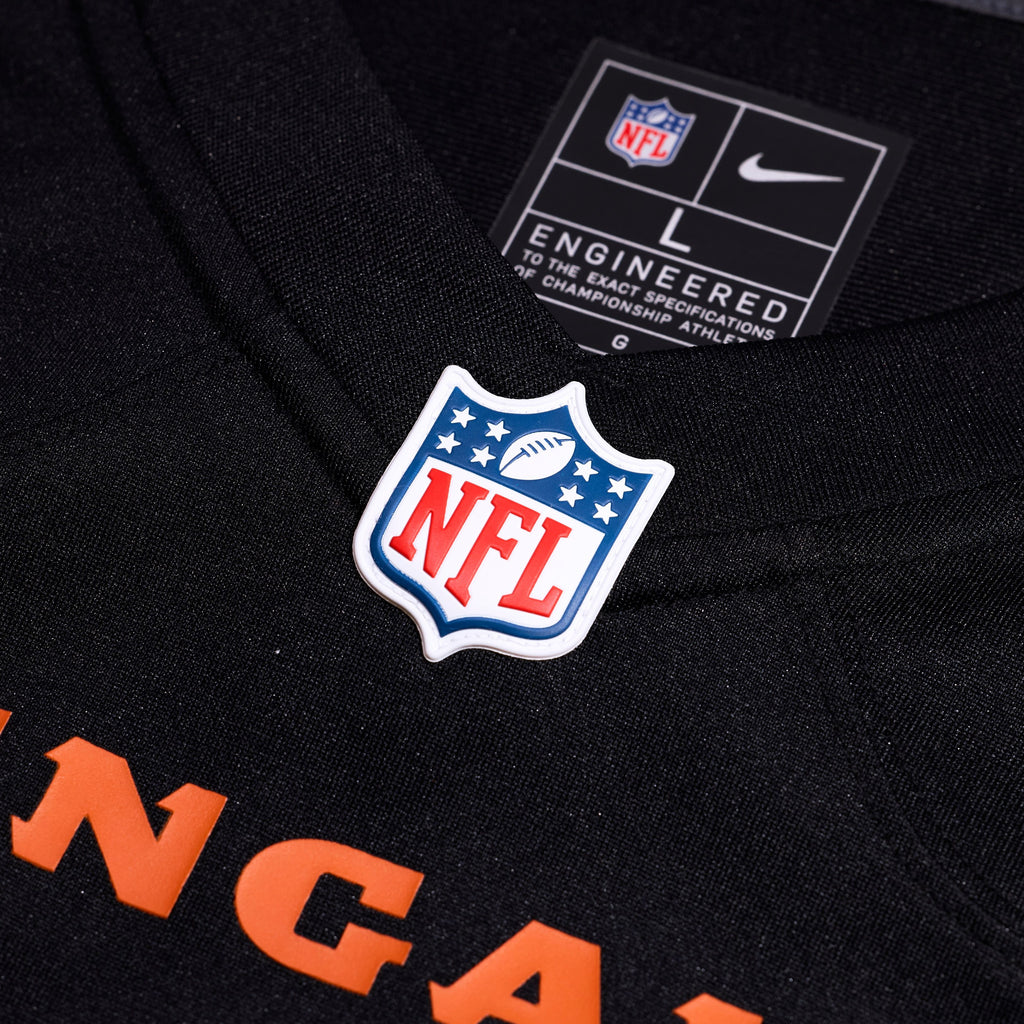 Men's Cincinnati Bengals Boye Mafe Nike Black Team Game Jersey
